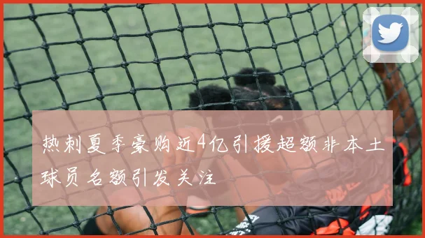 热刺夏季豪购近4亿引援超额非本土球员名额引发关注